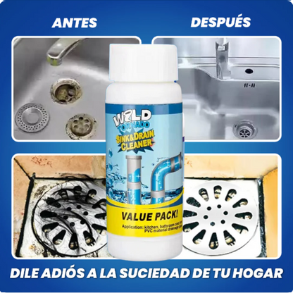 - TornadoClean™ - Destapa cañerías en Polvo